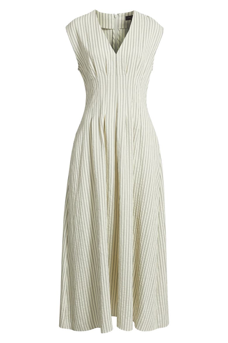 Ines Variegated Stripe Maxi Dress, Alternate, color, CREAM STRIPE