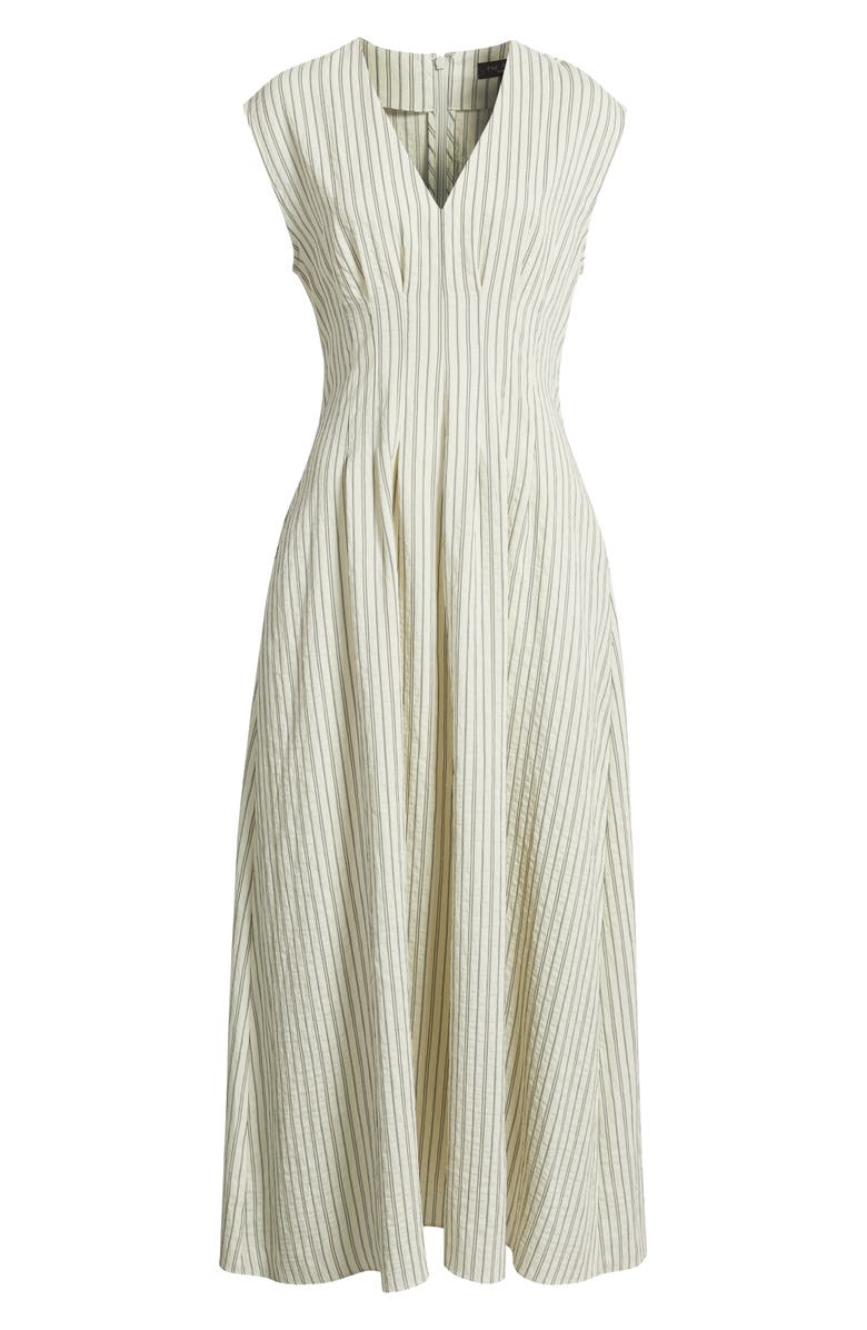 rag & bone Ines Variegated Stripe Maxi Dress, Alternate, color, Cream Stripe
