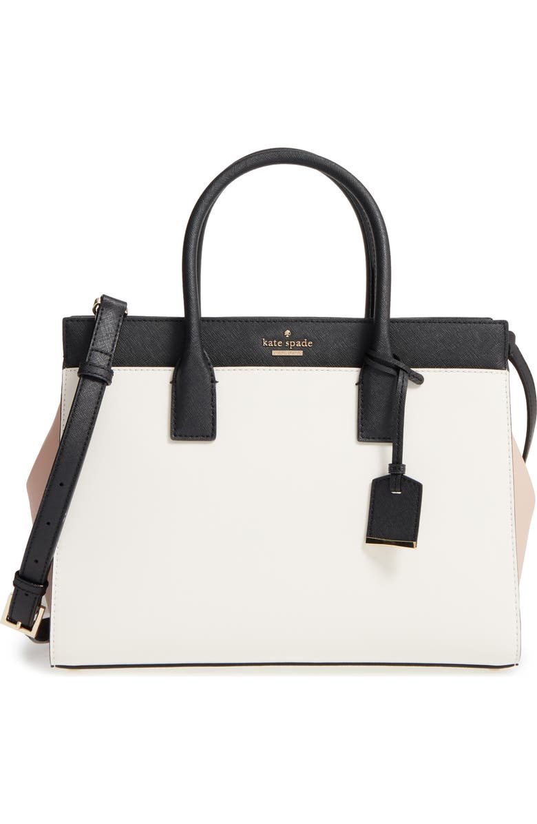 Kate Spade New York cameron street - candace leather satchel, Main, color,