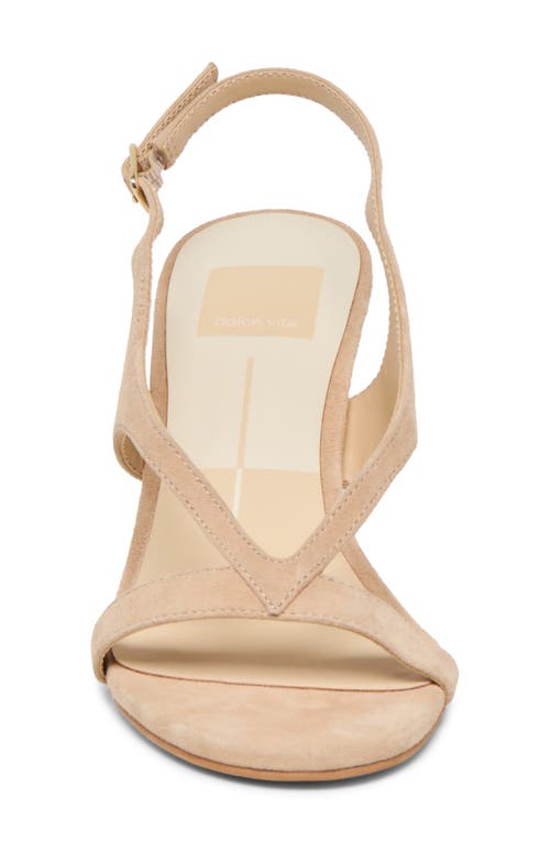 Dolce Vita Izela Heeled Sandals Bamboo In Green