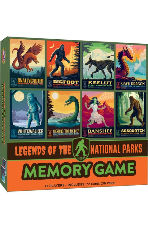Legends of National Parks Memory Game