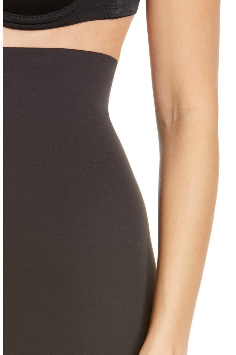 Sleek Essentials High Waist Shaping Slip, Alternate, color, BLACK