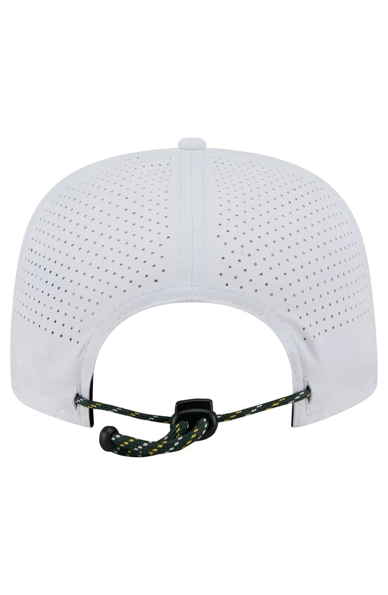 New Era Men's New Era White Athletics Perforated Golfer Snapback Hat, Alternate, color, White