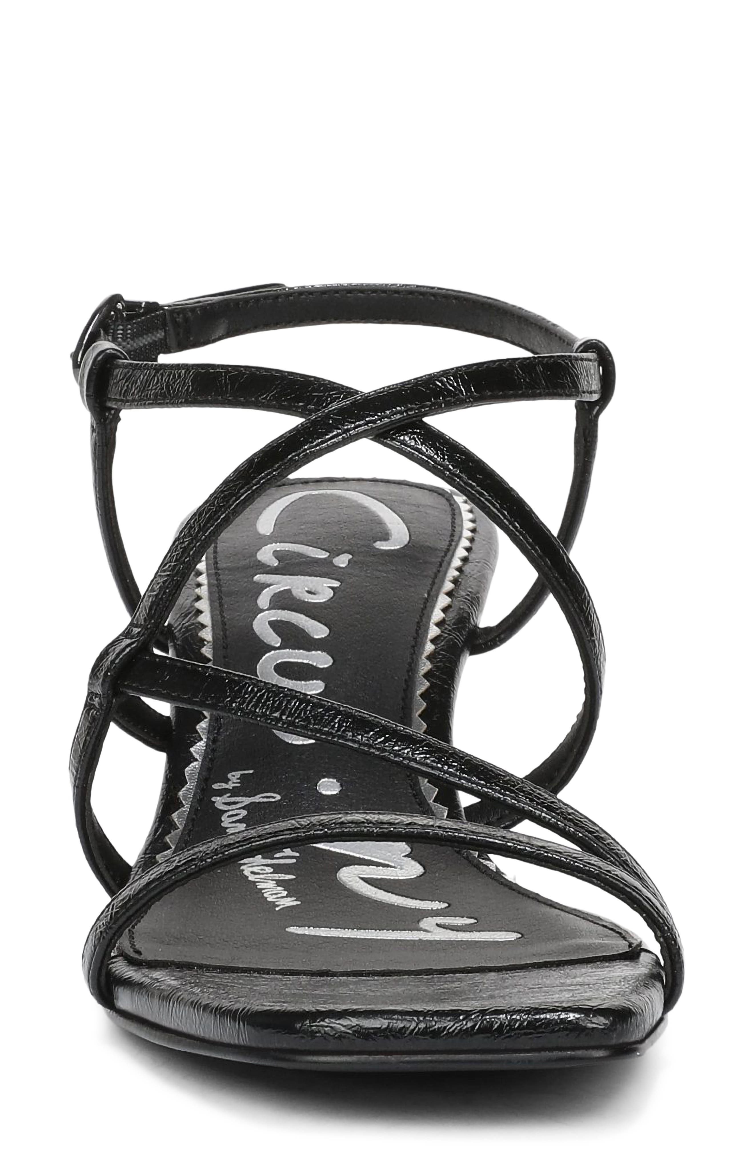 Circus NY by Sam Edelman Jasmine Strappy Sandal, Alternate, color, Black