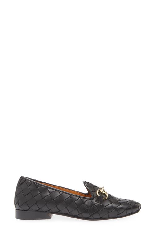 Robert Zur Letti Bit Woven Loafer In Black