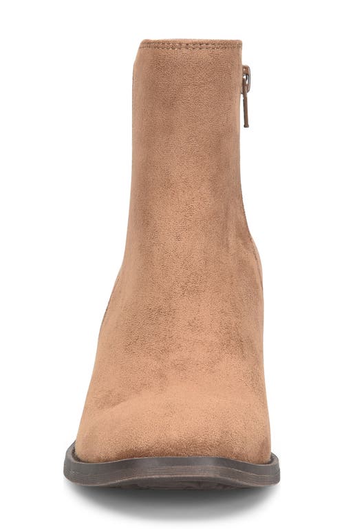 Eurosoft Hazel Side Zip Bootie In Brown