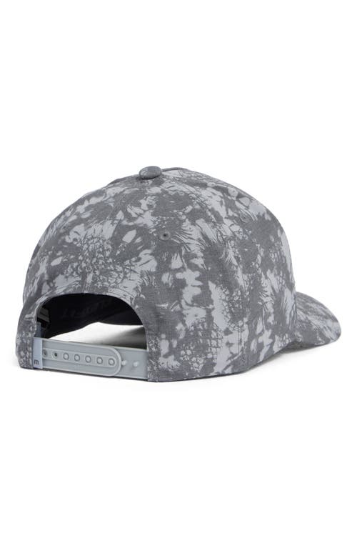 Travismathew Pineapple Please Snapback Baseball Cap In Gray