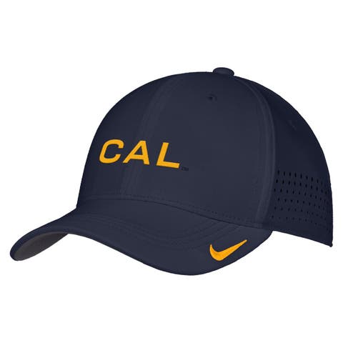 Men's Nike Navy Cal Bears 2026 On-Field AeroBill SwooshFlex Dri-FIT Hat