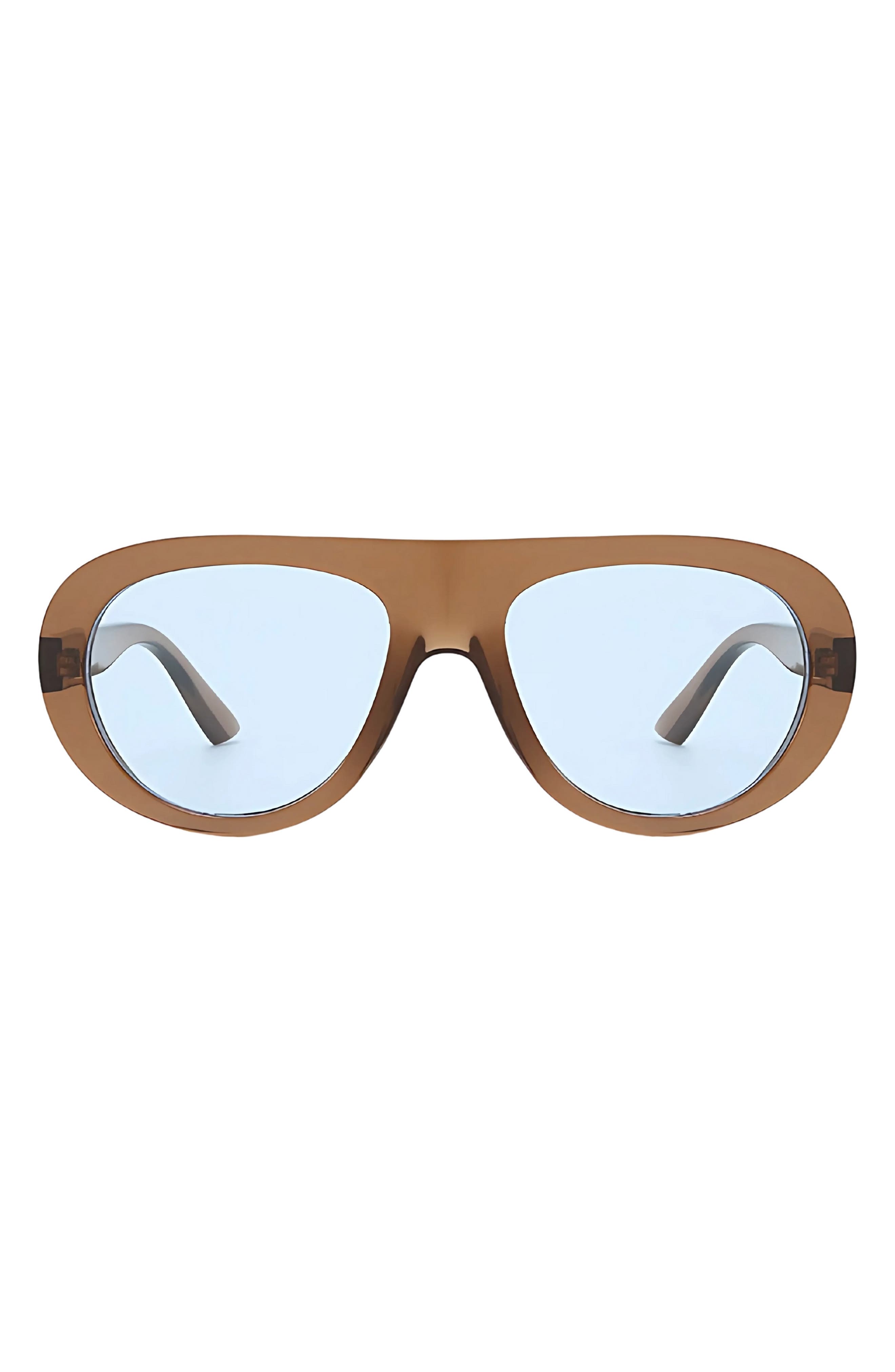 BROWN / BLUE
