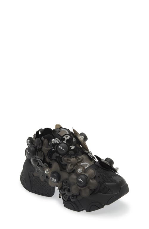 Noir Kei Ninomiya x Reebok Instapump Platform Sneaker in Black 