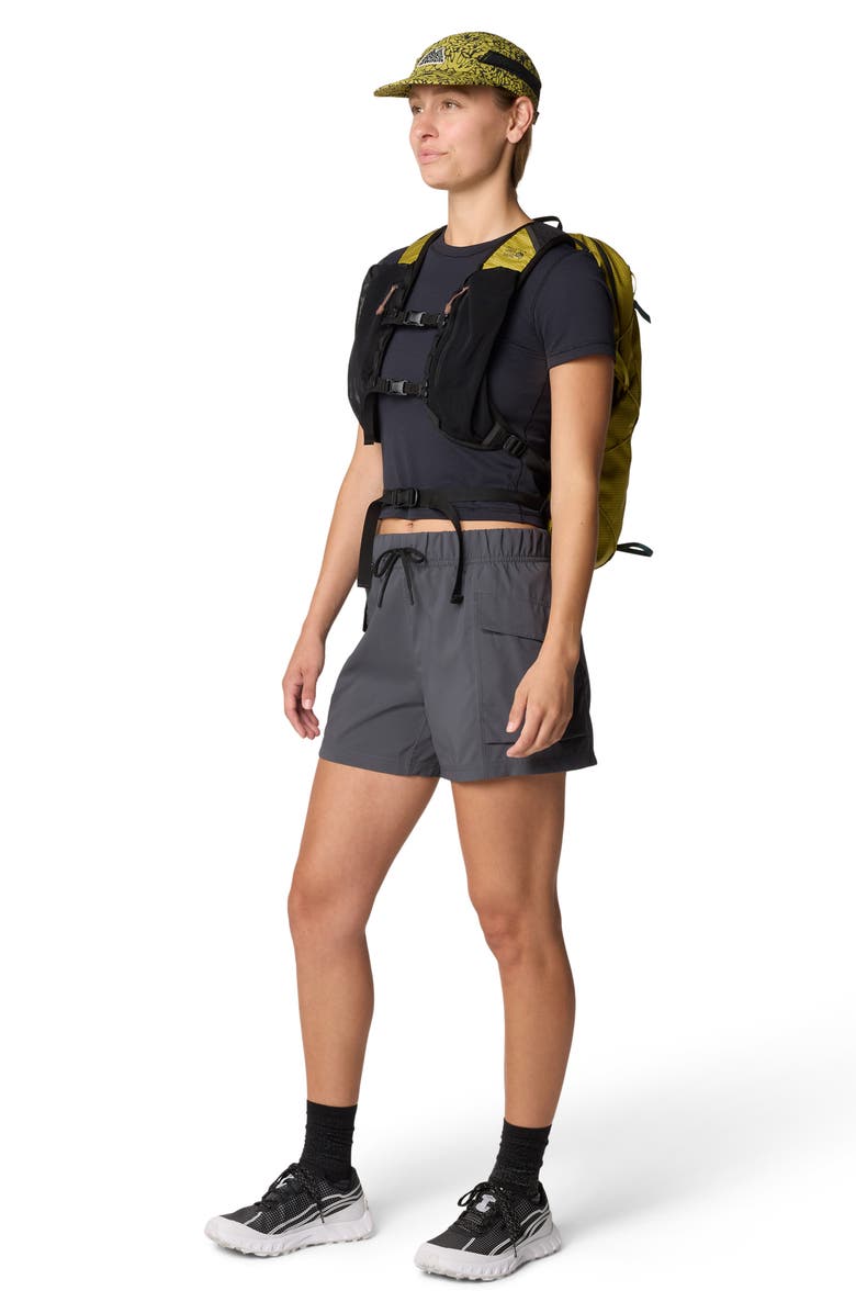 Mountain Hardwear Peak Knit Short Sleeve Tee, Alternate, color, Black