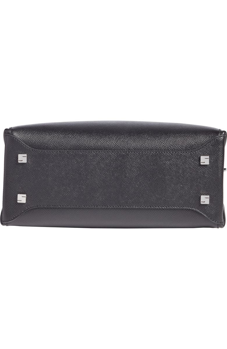 Serapian Milano Small Meline Evolution Leather Bag, Alternate, color,