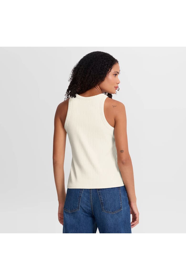 Women's Fanatics Cream Chicago Bears Star Play Tri-Blend Ribbed Tank Top, Alternate, color, Cream