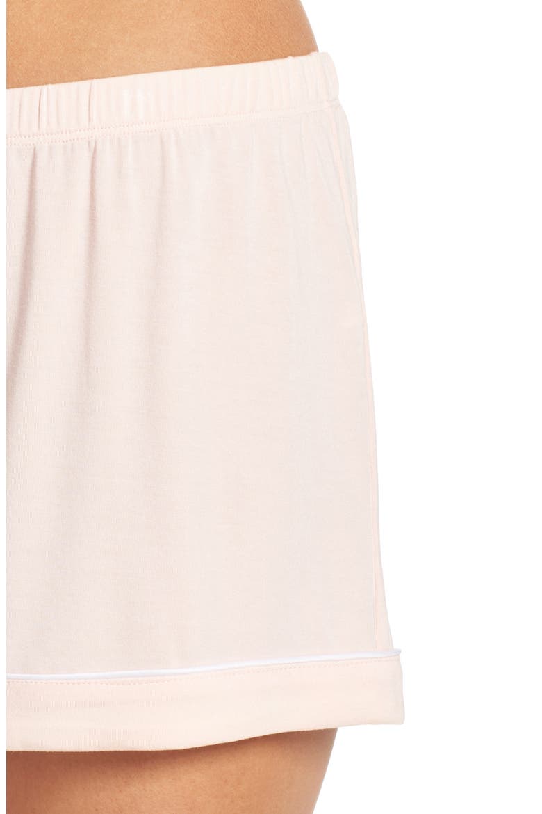 Moonlight Shortie Pajamas, Alternate, color, PINK VEIL ROSE