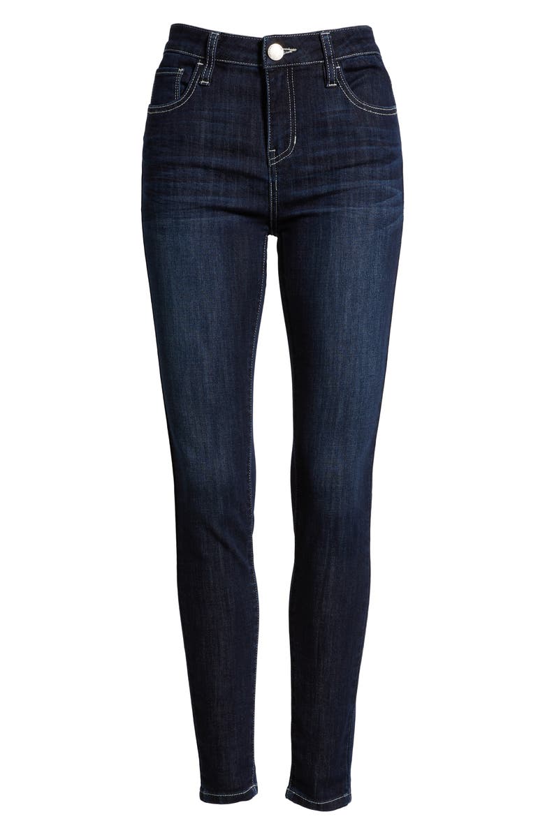 Prosperity Denim Contrast Stitch Skinny Jeans, Alternate, color,