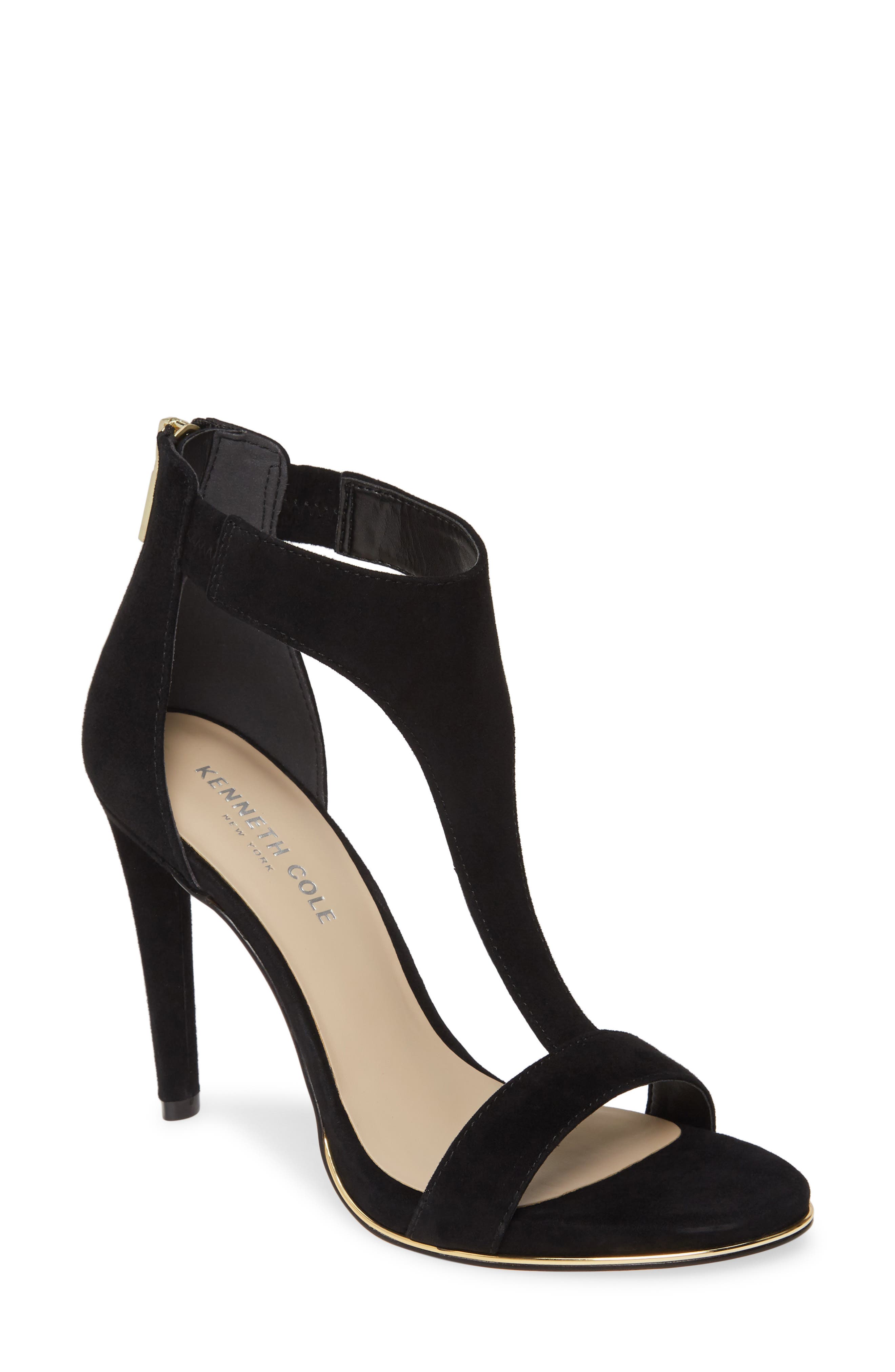 Kenneth Cole New York Brooke T-Strap Sandal, Main, color, 