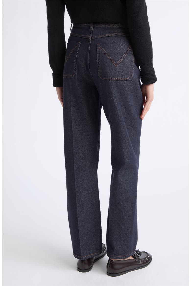 Bbono Barrel Leg Jeans, Alternate, color, MIDNIGHT BLUE