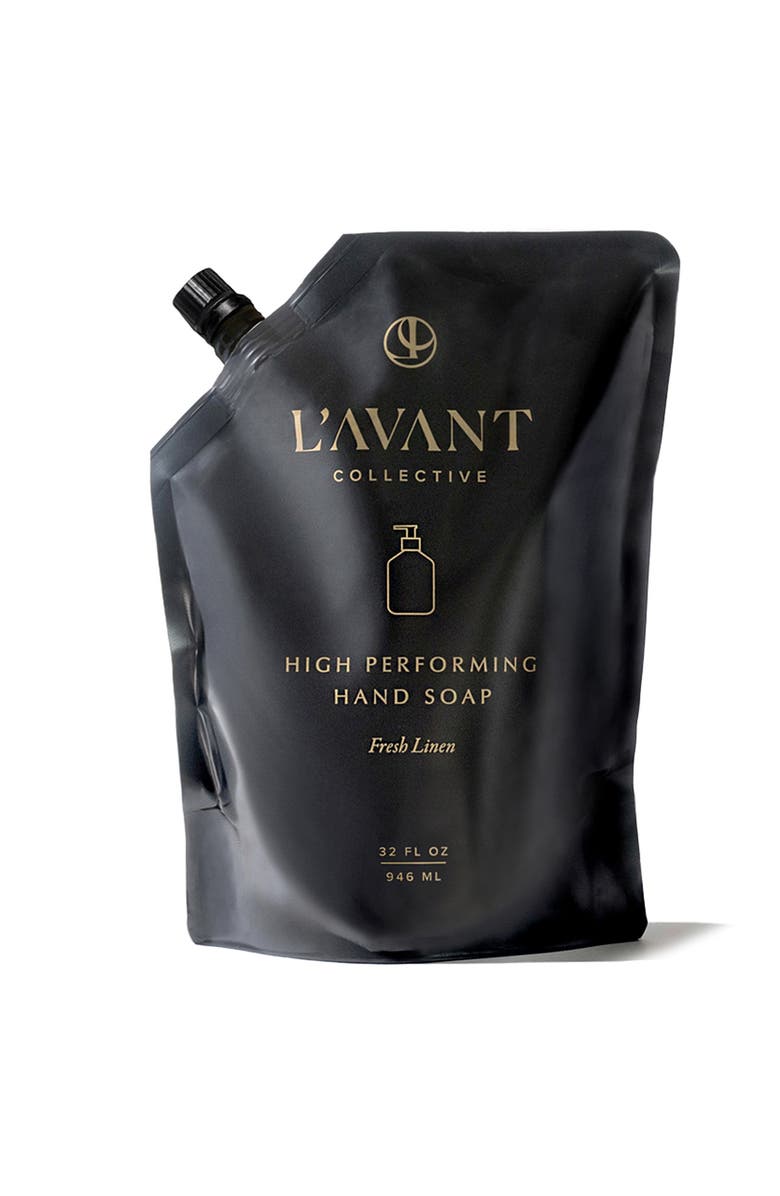 L'AVANT Collective Fresh Linen Hand Soap Refill, Main, color, 