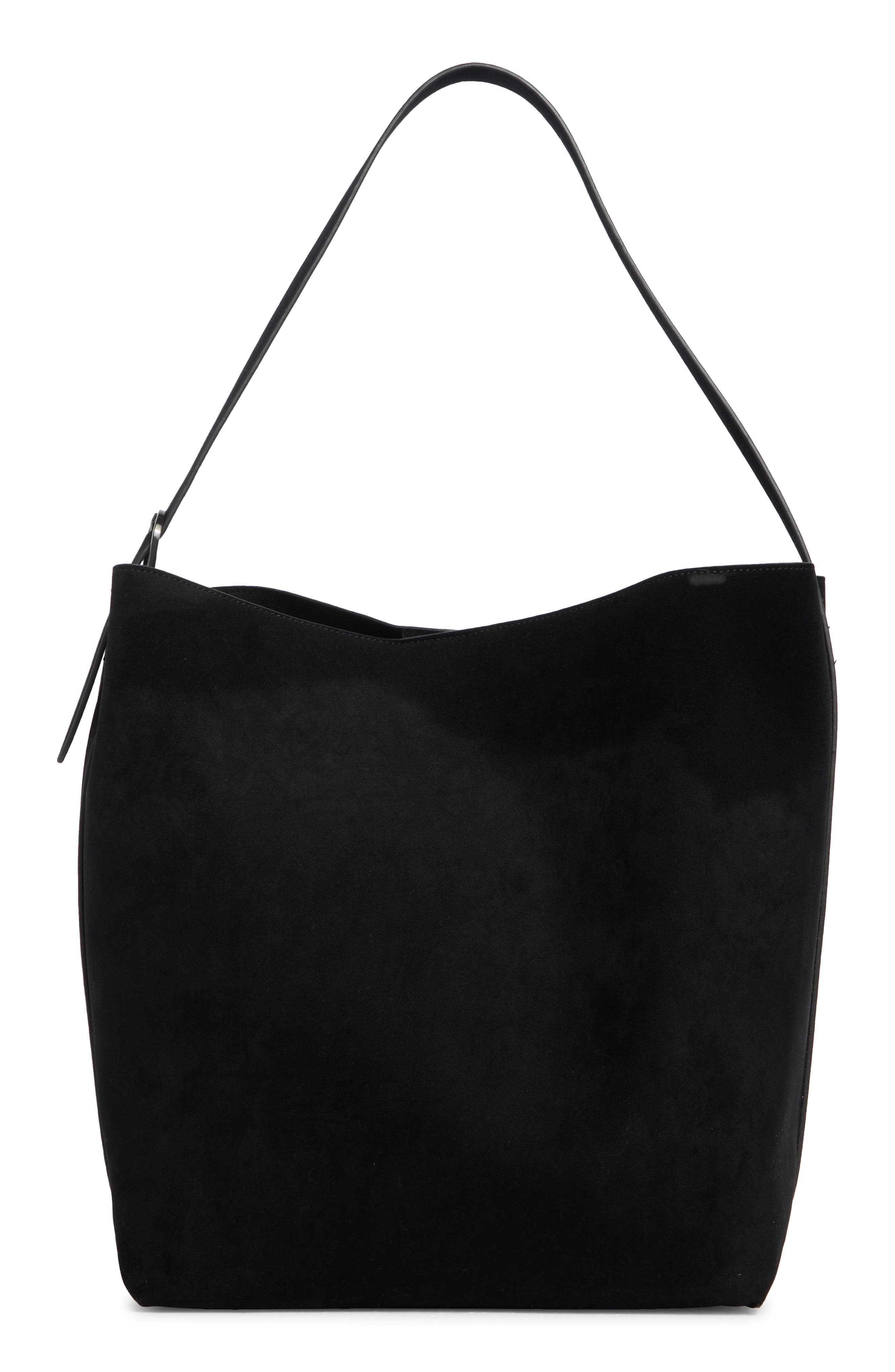 BCBG Slouchy Bucket Shoulder Bag with Pouch