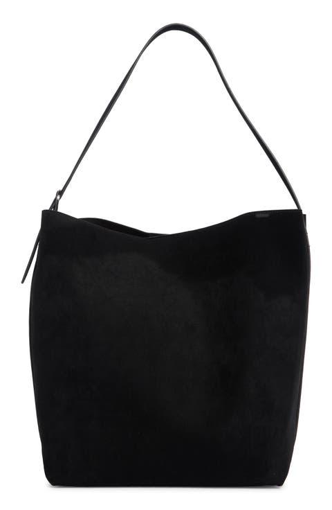 Slouchy Bucket Shoulder Bag with Pouch
