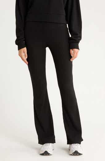 X by Gottex Ribbed Flare Leggings