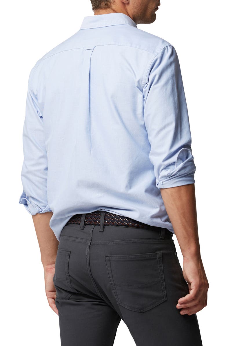 Rodd & Gunn North Island Solid Button-Down Shirt, Alternate, color, Sky