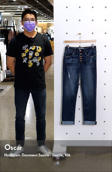 Wit & Wisdom Ab-Solution Button Fly Vintage Jeans (Nordstrom Exclusive ...