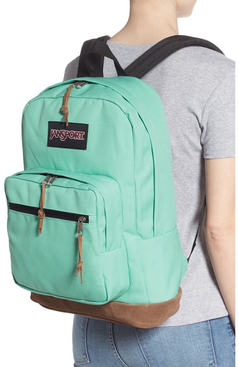 Jansport Right Pack 15-Inch Laptop Backpack, Alternate, color, Cascade