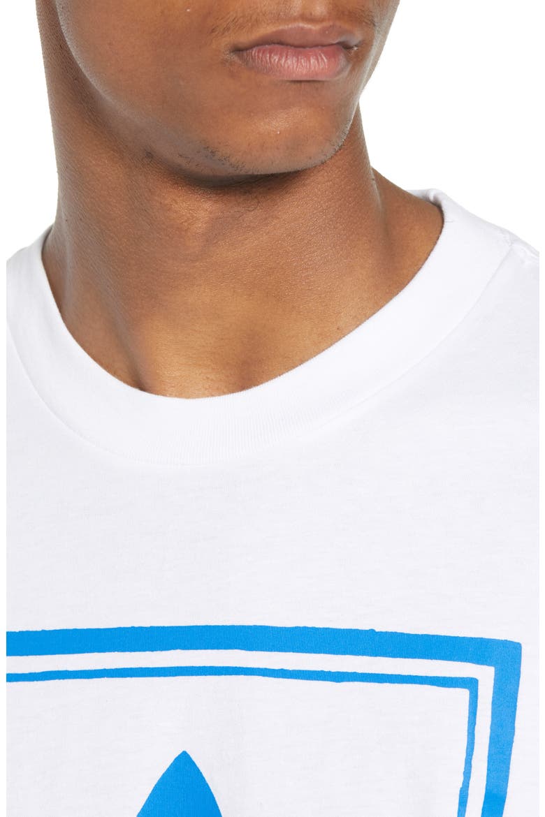 adidas Vintage Logo Graphic T-Shirt, Alternate, color, WHITE
