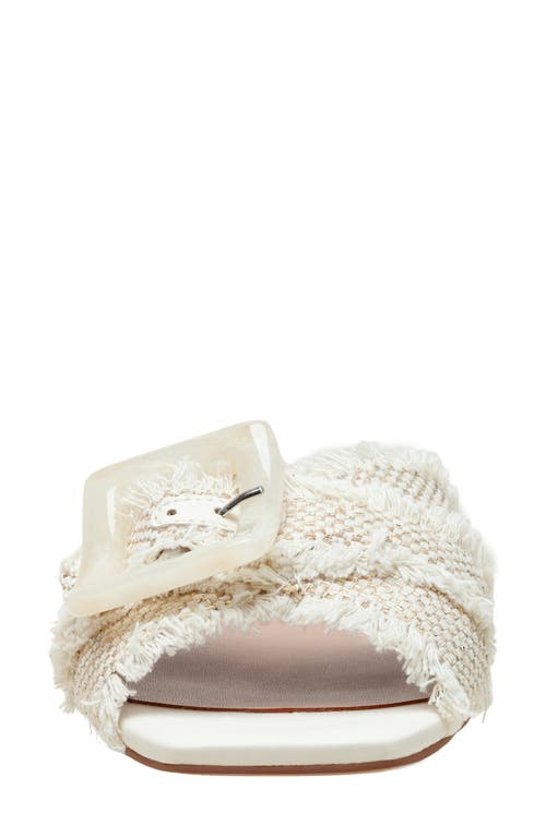 Shop Linea Paolo Lottie Slide Sandal In Natural/gold