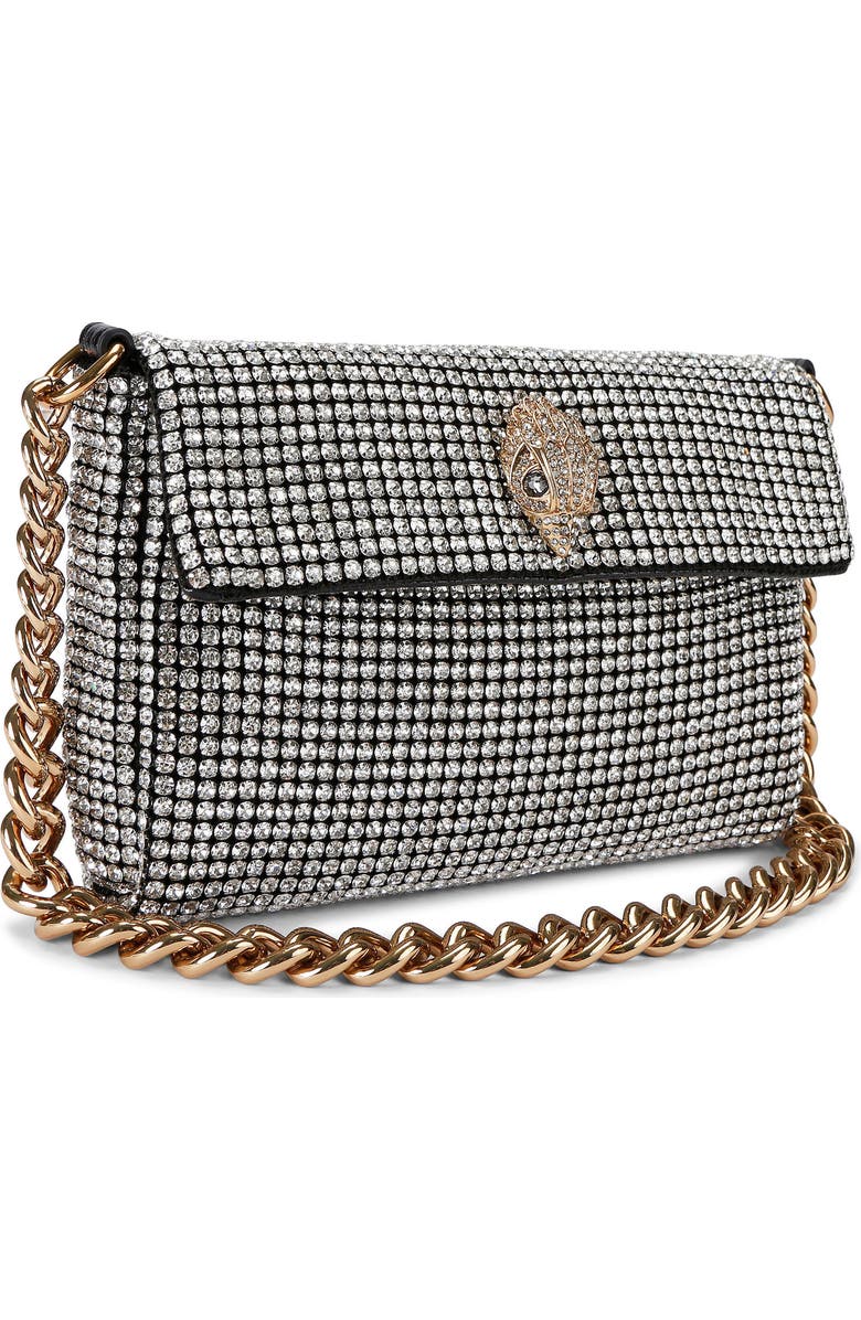 Kurt Geiger London Small Party Shoulder Bag, Alternate, color, Silver