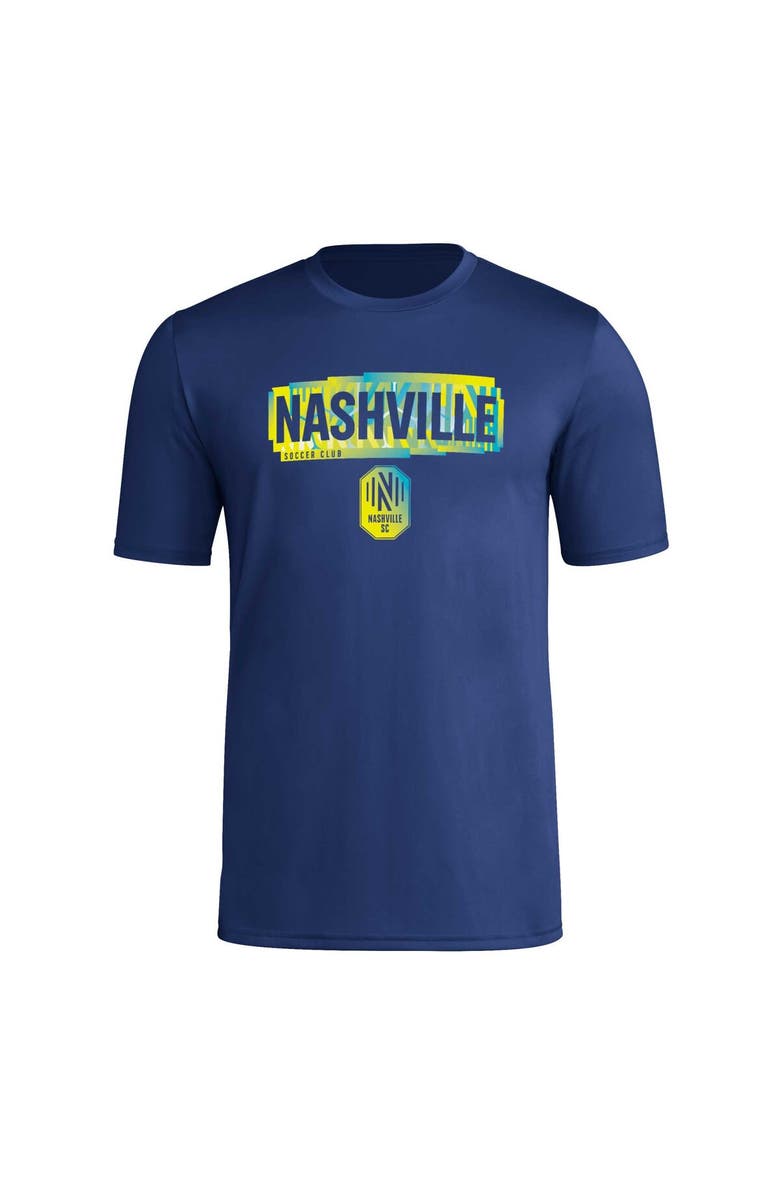 adidas Men's adidas Navy Nashville SC Local Pop AEROREADY T-Shirt, Alternate, color,