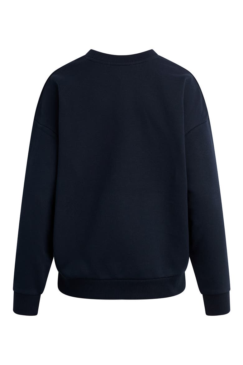 x 'Nobody Wants This' Crewneck Sweatshirt, Alternate, color, NAVY