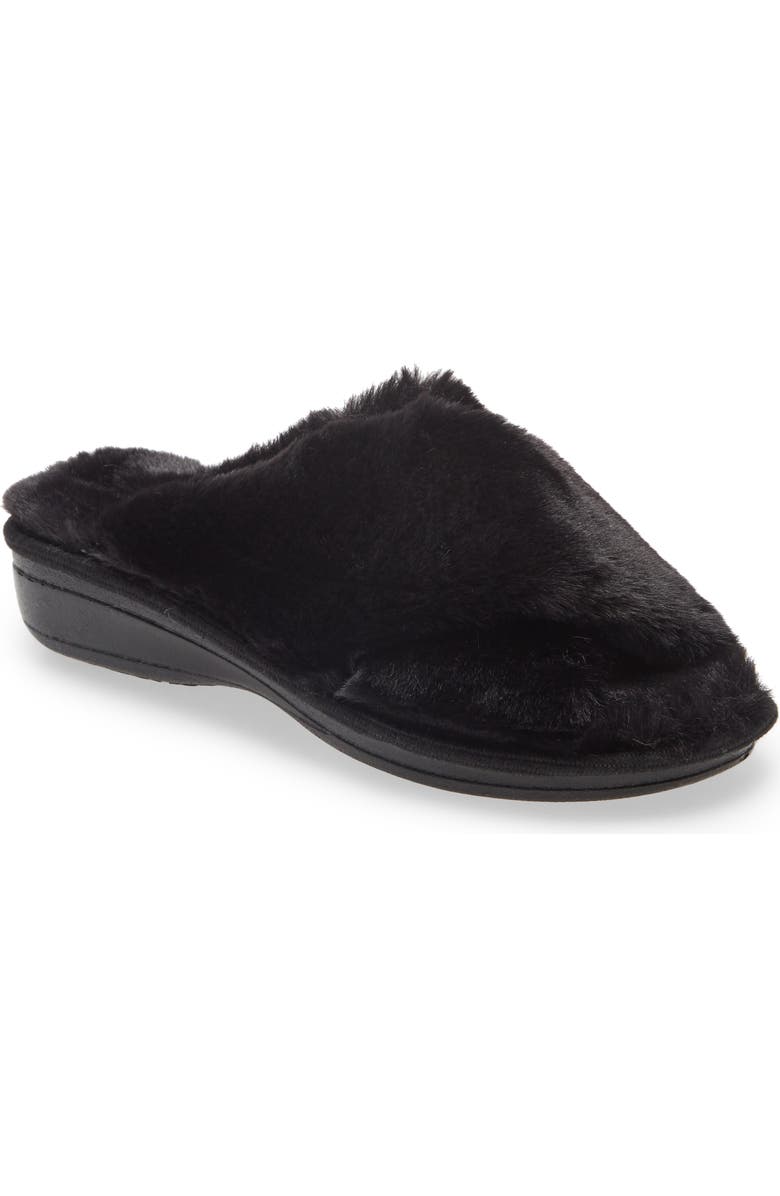 Cordani Mary Faux Fur Slipper, Main, color,