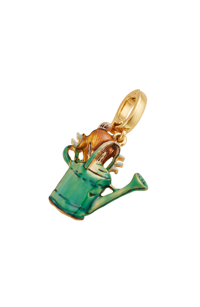 Fable England x Peter Rabbit Watering Can Charm, Alternate, color, Gold