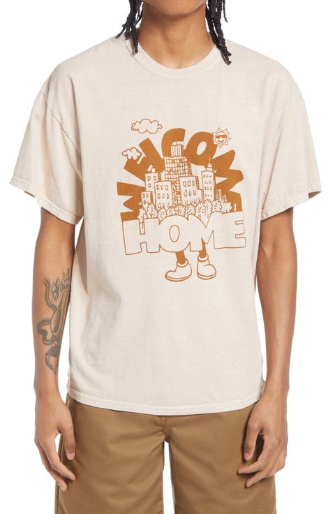 Welcome Home Cotton Graphic Tee