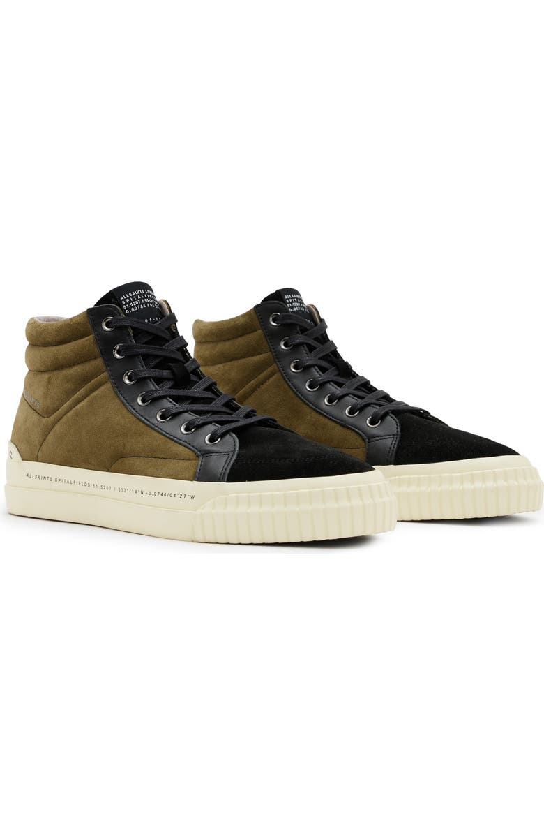 AllSaints Maverick High Top Sneaker, Main, color,