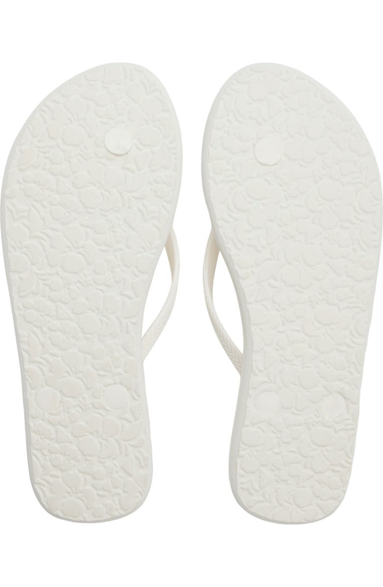 Roxy Antilles III Flip Flop, Alternate, color, Cream