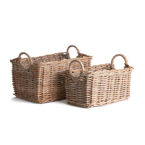 Normandy Halo Rectangular Baskets Set of 2