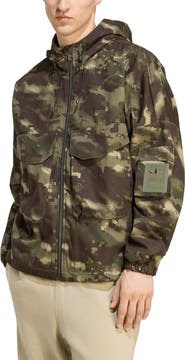 adidas Camo Hooded Utility Jacket