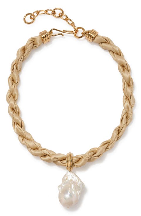 Woven Collar Necklace
