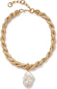 Lizzie Fortunato Woven Collar Necklace