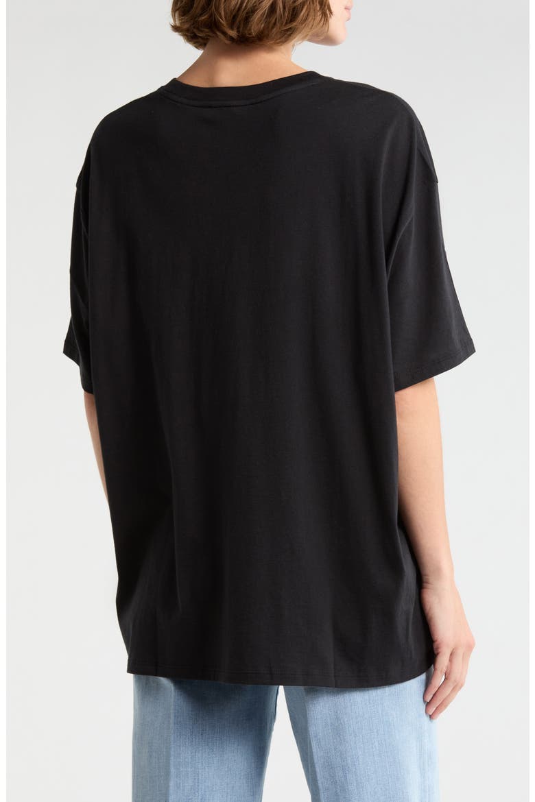 The Plus One Pima Cotton T-Shirt, Alternate, color, BLACK