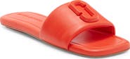Marc Jacobs The J Marc Leather Slide Sandal