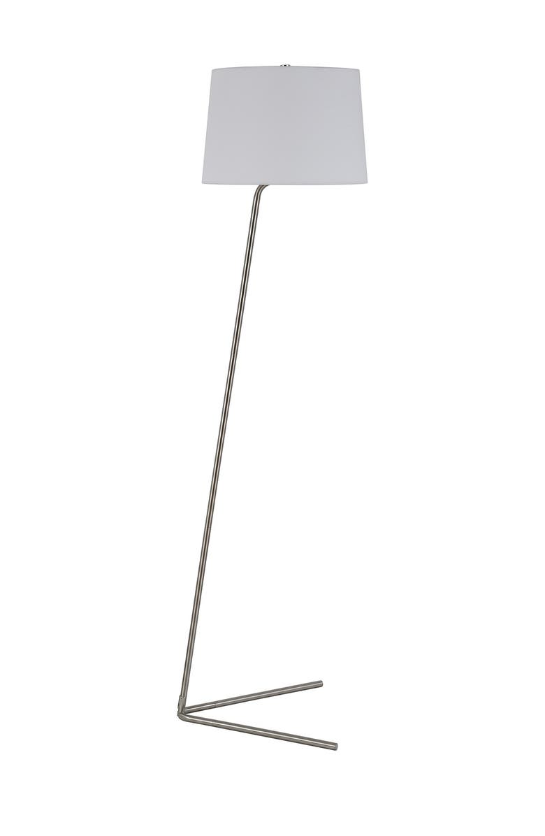 ADDISON AND LANE Markos Floor Lamp - Nickel, Main, color, 