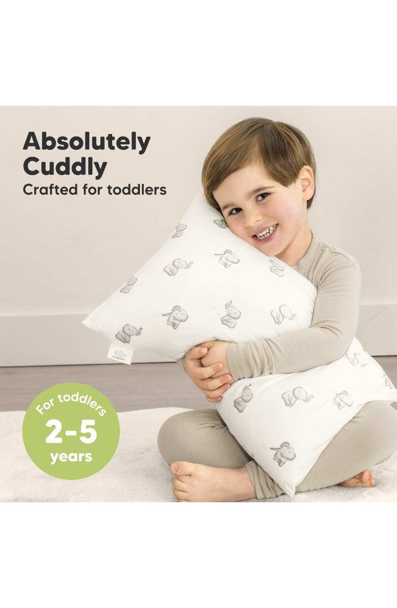 KeaBabies 1-Pack Cuddly Toddler Pillow, Alternate, color, Elly