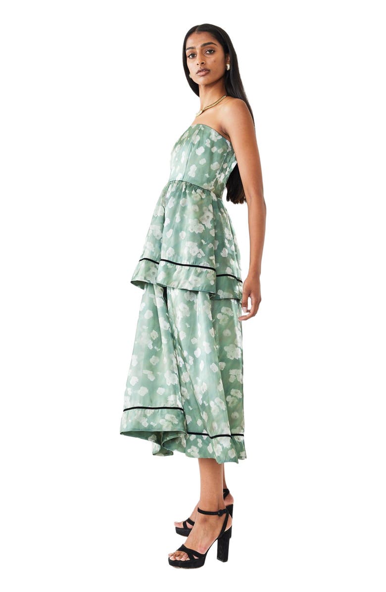 Eddy Daisy Dress, Alternate, color, Green Blurry Magnolia