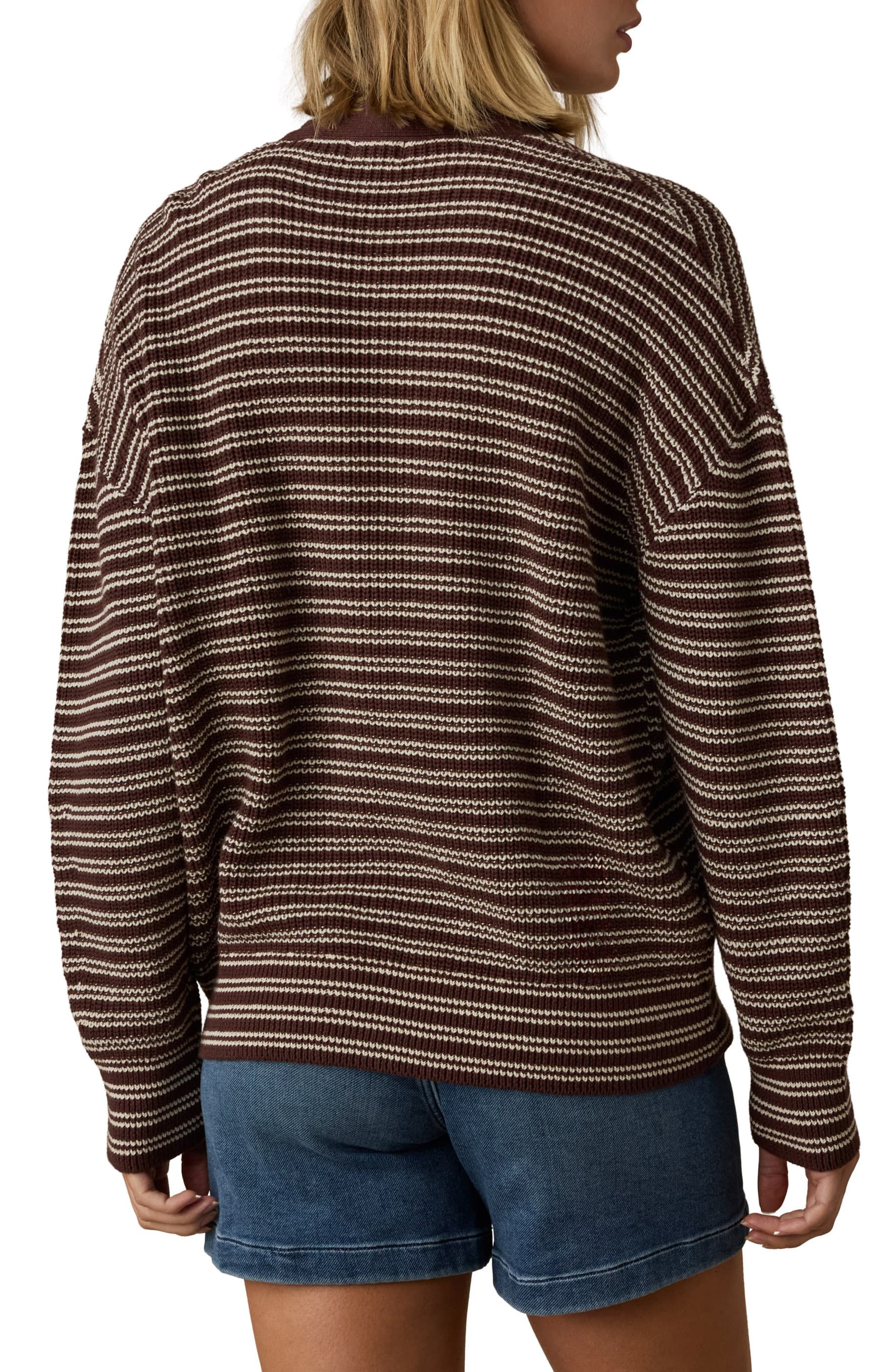 Faherty Miramar Linen & Organic Cotton Cardigan — фото 2