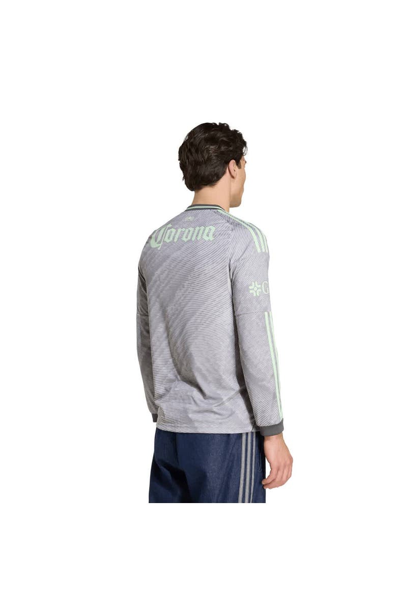 adidas Men's adidas  Gray Club America 2025/26 Third Replica Long Sleeve Jersey, Alternate, color, Gray