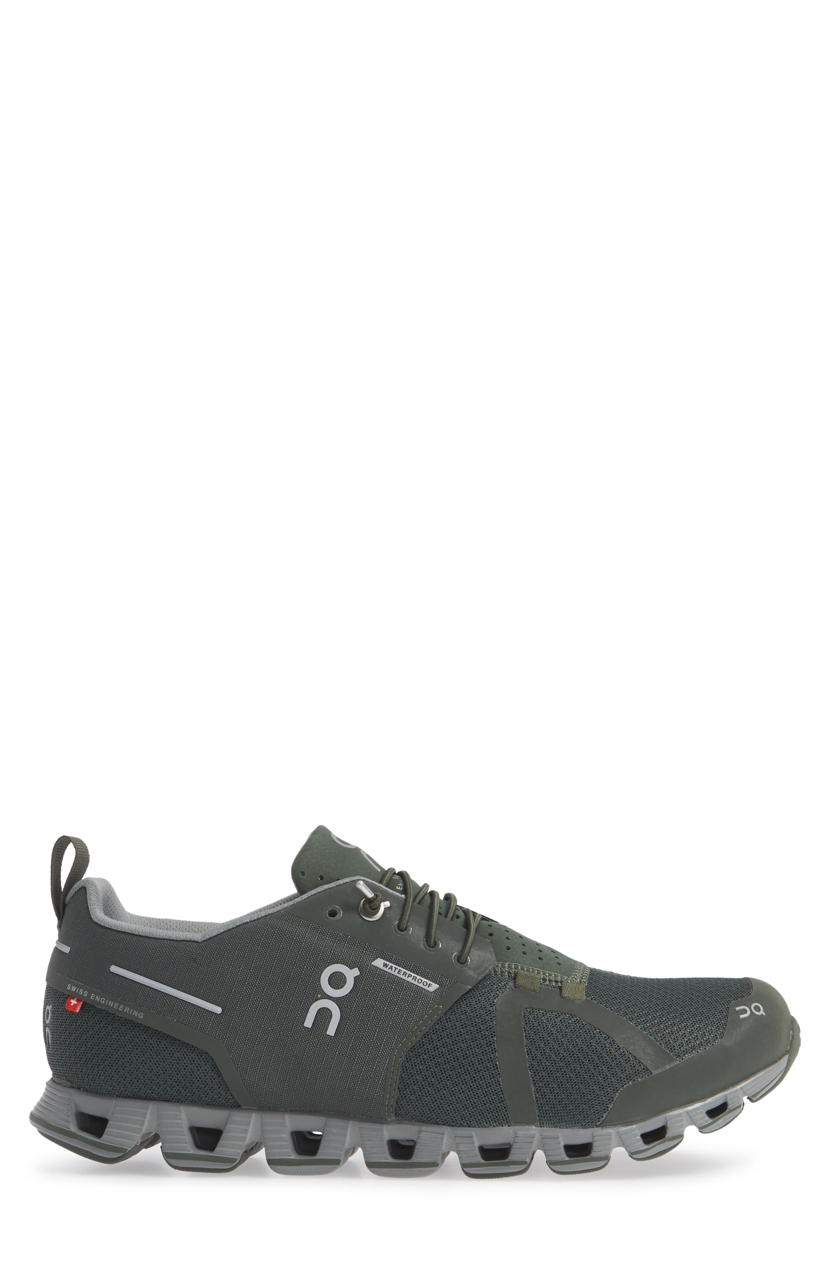 Cloud Waterproof Running Shoe - Men, Alternate, color, FOREST/LUNAR